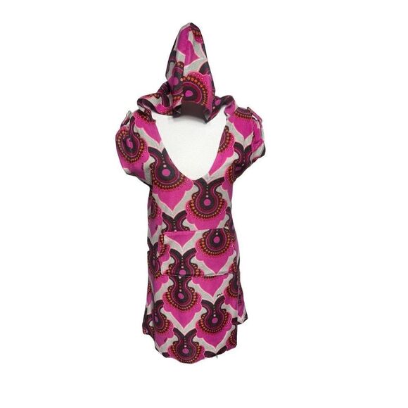 t-bags Los Angeles Retro Terry Cloth Pullover Cover Up Size Medium - Picture 1 of 5